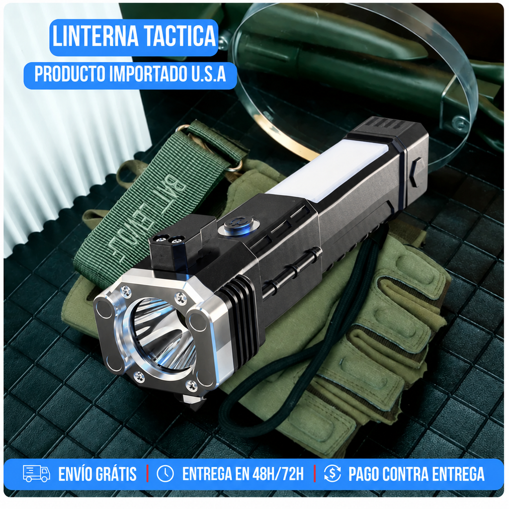 [PROMOCIÓN] 🔥 COMPRA 1 LLÉVATE 2 - Linterna Laser TTitanium PRO - PRODUCTO IMPORTADO U.S.A 🔥